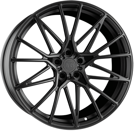 agluxury wheels agl58 monoblock matte black mesh multispoke vossen anrky forgiato velos designwerks custom concave rims