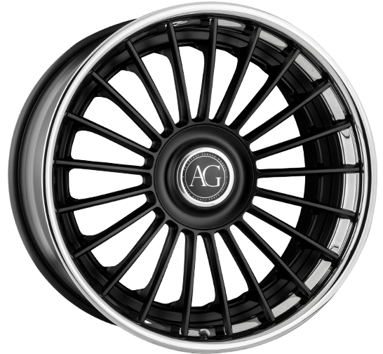 agluxury wheels agl79 matte black chrome lip spec3 multipiece three piece made in usa custom concave forged bespoke rims vossen vellano adv1 forgiato velos designwerks al13 brixton hre