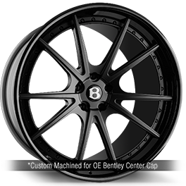 agluxury agl19 concave forged wheels custom 21in 21inch bentley bentayga black murdered out rims