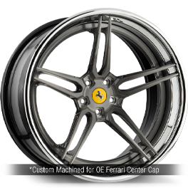 agluxury wheels agl69 spec3 brushed grigio polished lip custom concave ferrari forged bespoke rims rolls royce vossen vellano adv1 forgiato velos designwerks